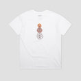 Load image into Gallery viewer, Quartersnacks Front Snackman T-Shirt White
