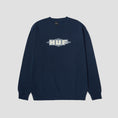 Load image into Gallery viewer, HUF Quality Crewneck Nightshade
