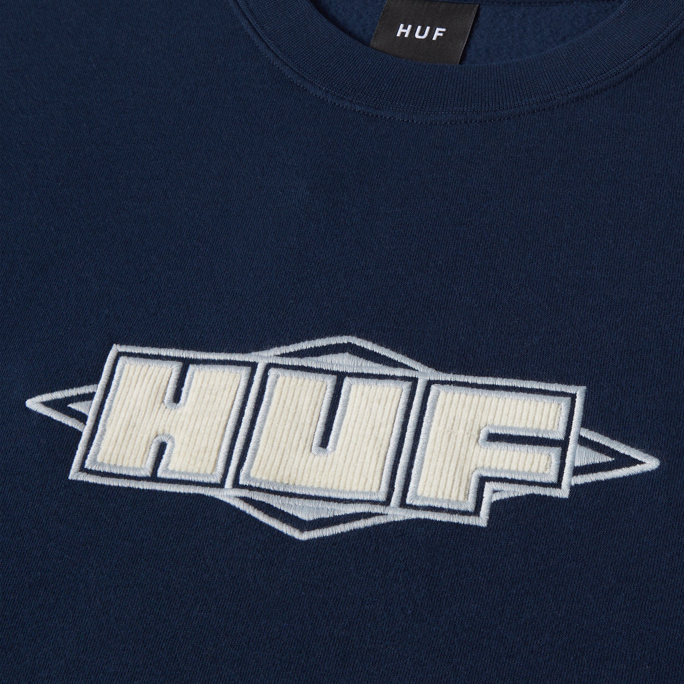 HUF Quality Crewneck Nightshade