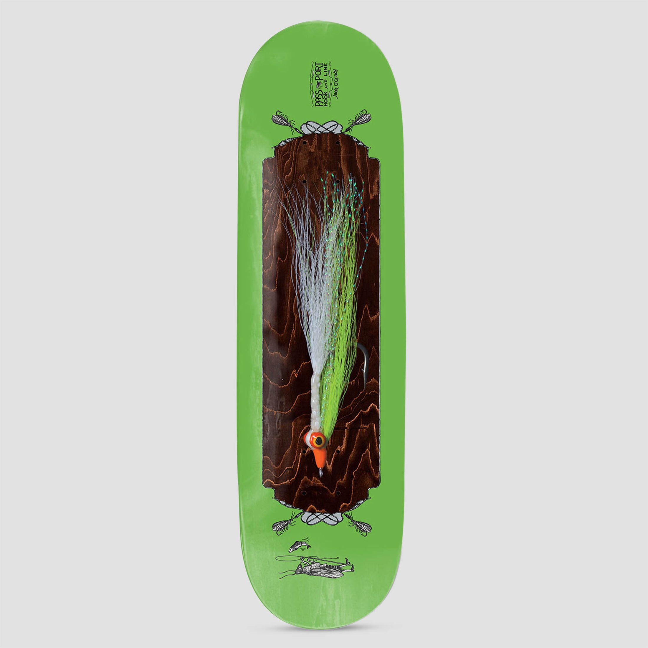 PassPort 8.5 Hook & Line Series Jack O'Grady Skateboard Deck