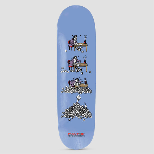 PassPort 8.0 Art Dept. Series Rough Draft Skateboard Deck