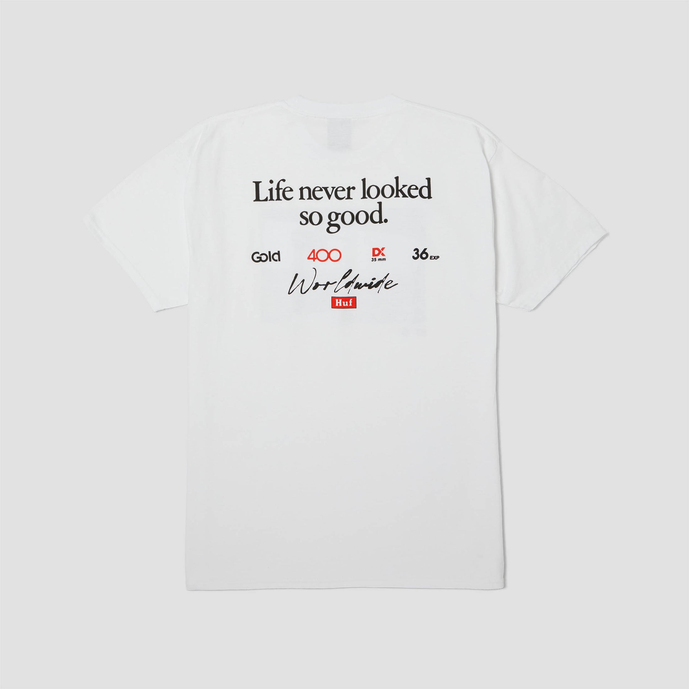 Huf x Kodak Rear View Shortsleeve T-Shirt White