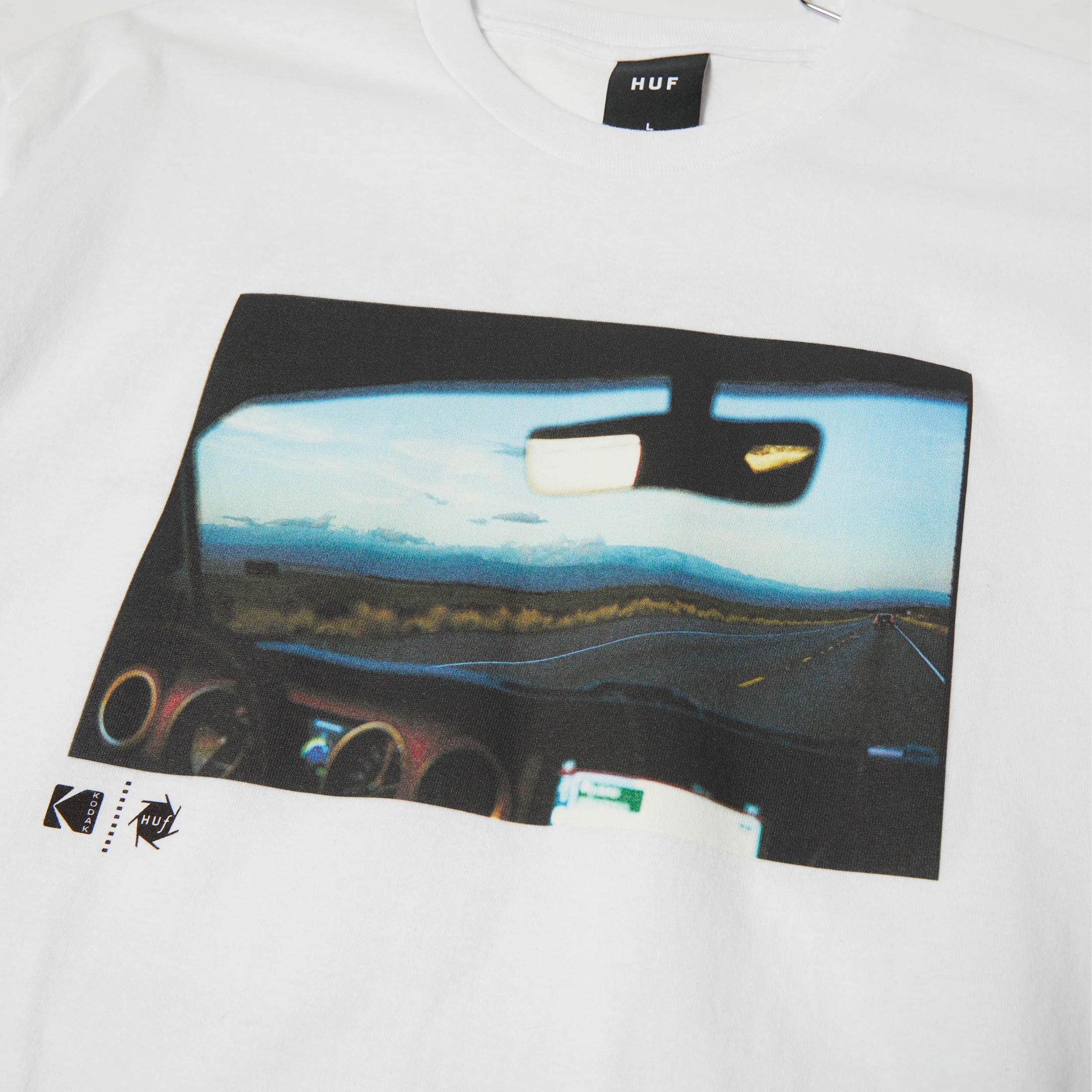 Huf x Kodak Rear View Shortsleeve T-Shirt White