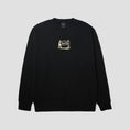 Load image into Gallery viewer, HUF Relocation Crewneck Black
