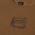 Load image into Gallery viewer, HUF Relocation Crewneck Mud
