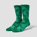 Load image into Gallery viewer, HUF Reverse Loop Abstract Sock Green
