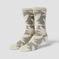 Load image into Gallery viewer, HUF Reverse Loop Abstract Sock Natural
