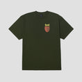 Load image into Gallery viewer, HUF Rhythms Shortsleeve T-Shirt Hunter Green
