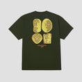 Load image into Gallery viewer, HUF Rhythms Shortsleeve T-Shirt Hunter Green
