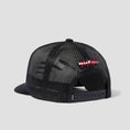 Load image into Gallery viewer, Huf Rizzo Trucker Hat Black
