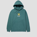 Load image into Gallery viewer, Huf Sassy H Pullover Hood Sage
