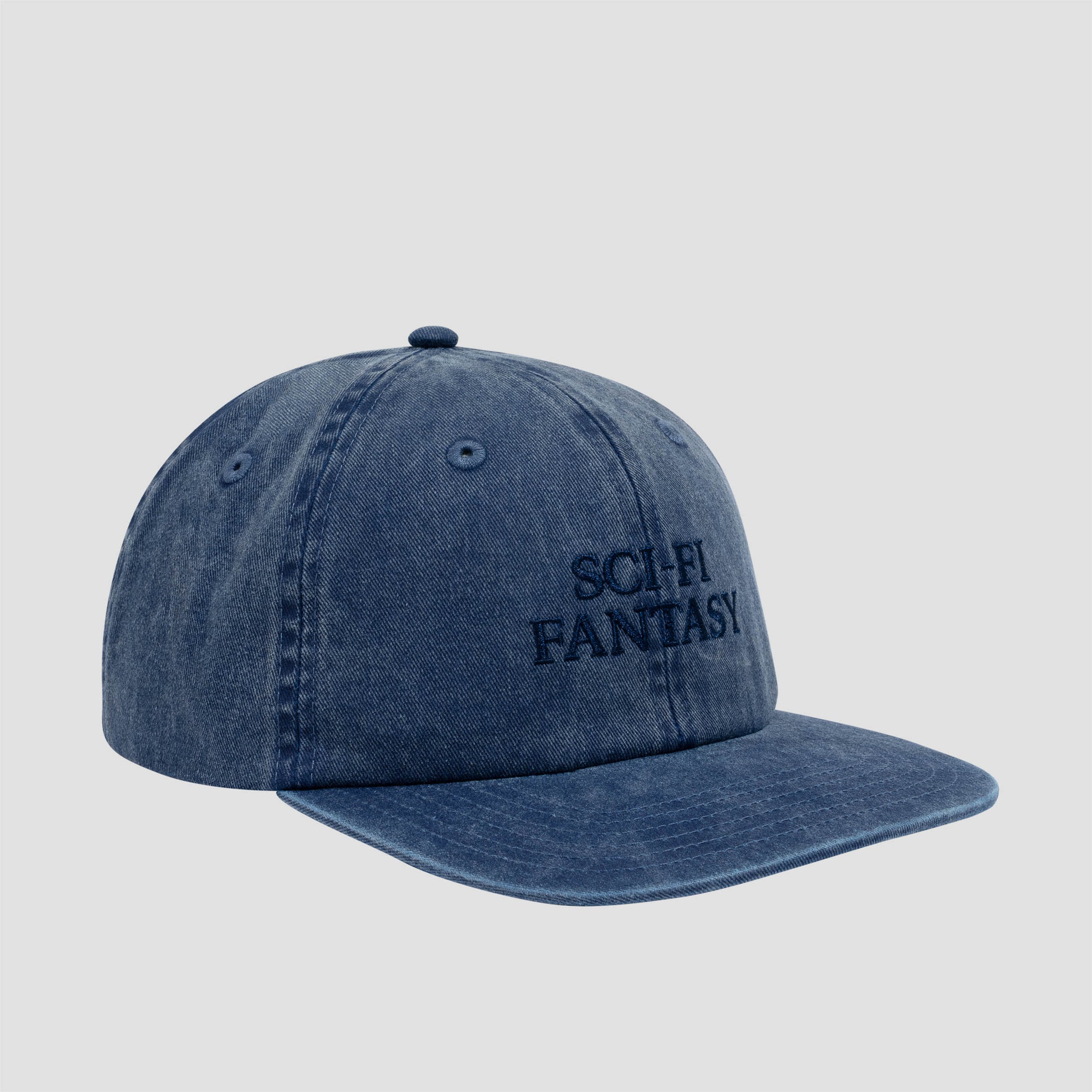 Sci-Fi Fantasy Washed Logo Hat Navy