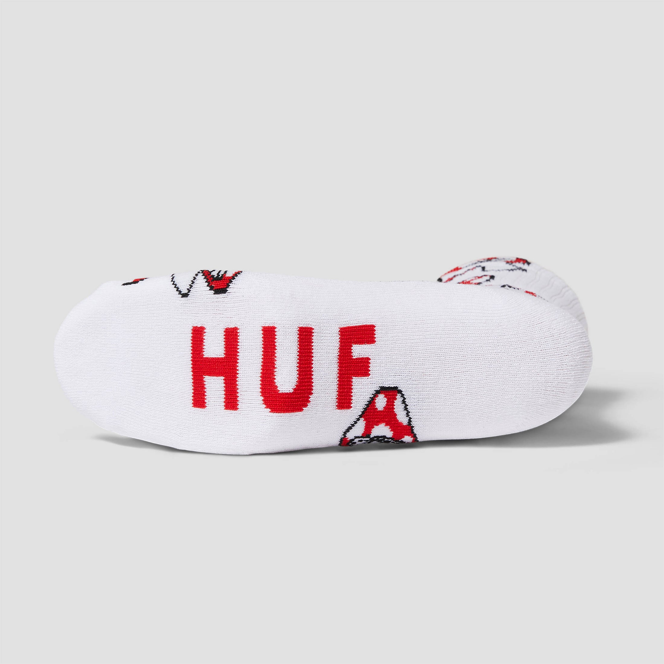 HUF Shrooms Sock White