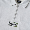 Load image into Gallery viewer, HUF Slate Quarter Zip Fleece Heather Grey
