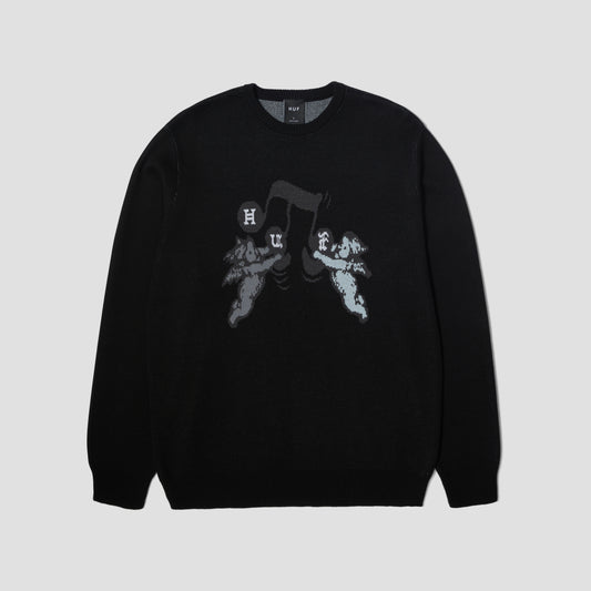 HUF Song Intarsia Sweater Black