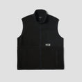 Load image into Gallery viewer, HUF Sonoma High Pile Vest Black
