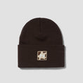 Load image into Gallery viewer, HUF Star Box Logo Beanie Espresso
