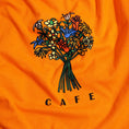 Load image into Gallery viewer, Skateboard Cafe Bouquet T-Shirt Orange
