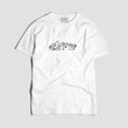 Load image into Gallery viewer, Skateboard Cafe Buddy T-Shirt White
