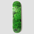 Load image into Gallery viewer, Skateboard Cafe 8.5 Gaurab Sketches Skateboard Deck C2 Shape Green
