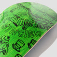 Load image into Gallery viewer, Skateboard Cafe 8.5 Gaurab Sketches Skateboard Deck C2 Shape Green
