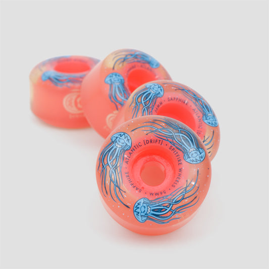 Spitfire x Atlantic Drift 56mm Sapphire Radial Skateboard Wheels