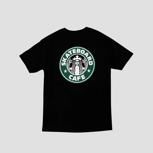 Skateboard Cafe Starf*cks T-Shirt Black