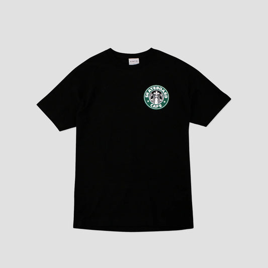 Skateboard Cafe Starf*cks T-Shirt Black