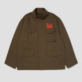 Load image into Gallery viewer, HUF x Texas Chainsaw Massacre M64 Military Jacket Green
