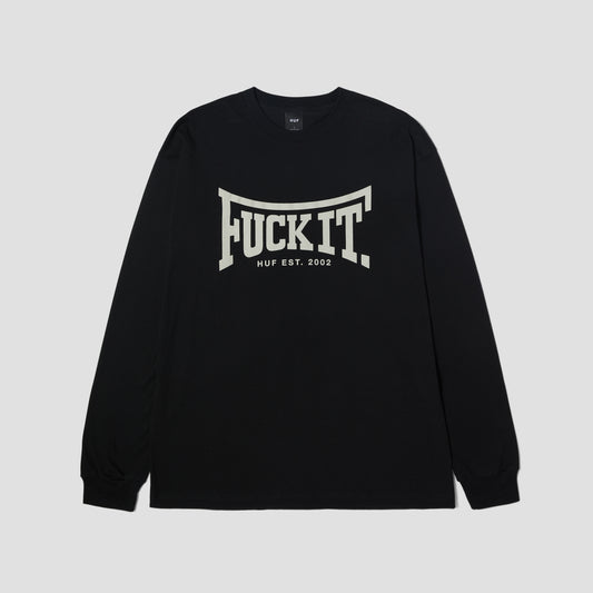 HUF Throwing Hands Longsleeve T-Shirt Black