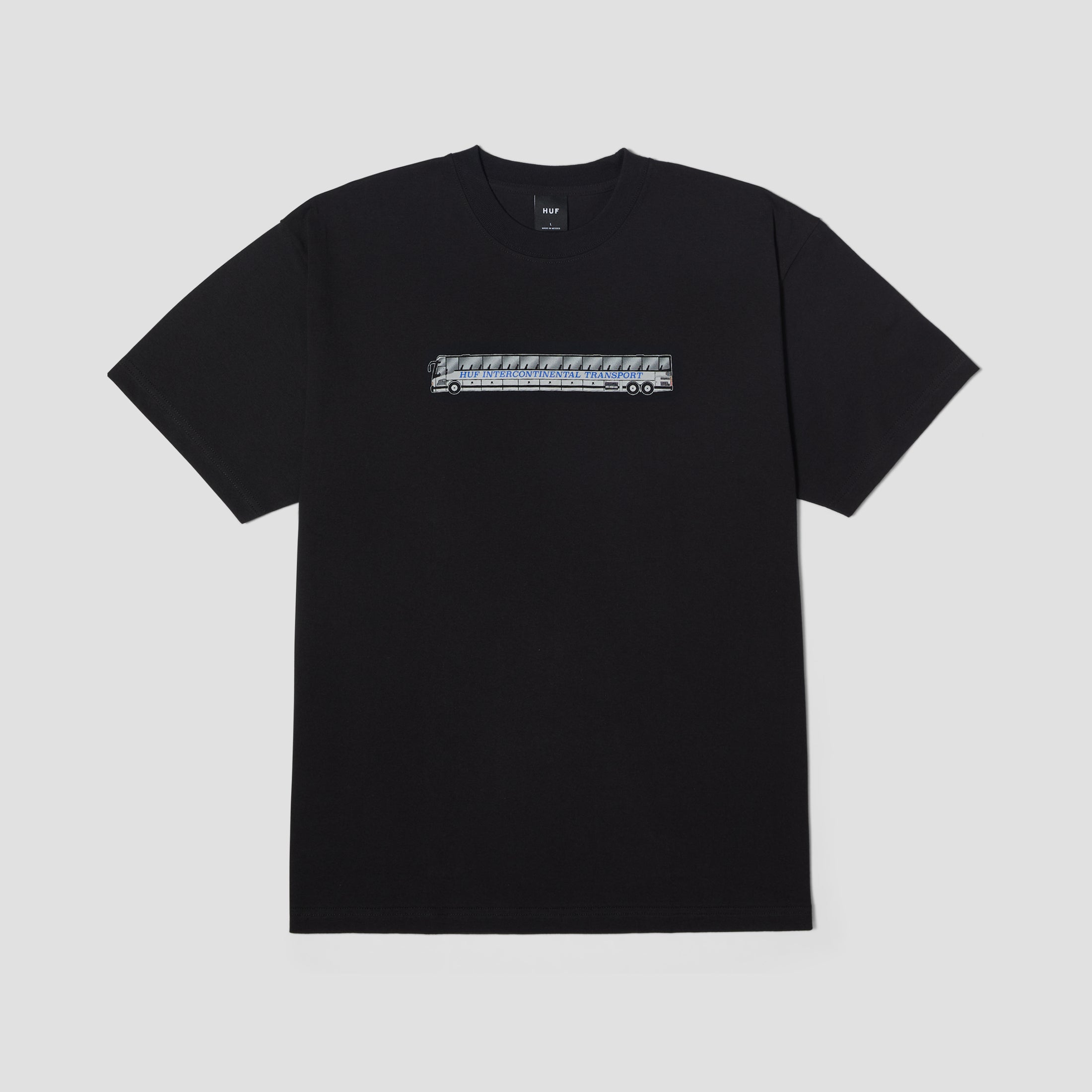 HUF Transport Shortsleeve T-Shirt Black