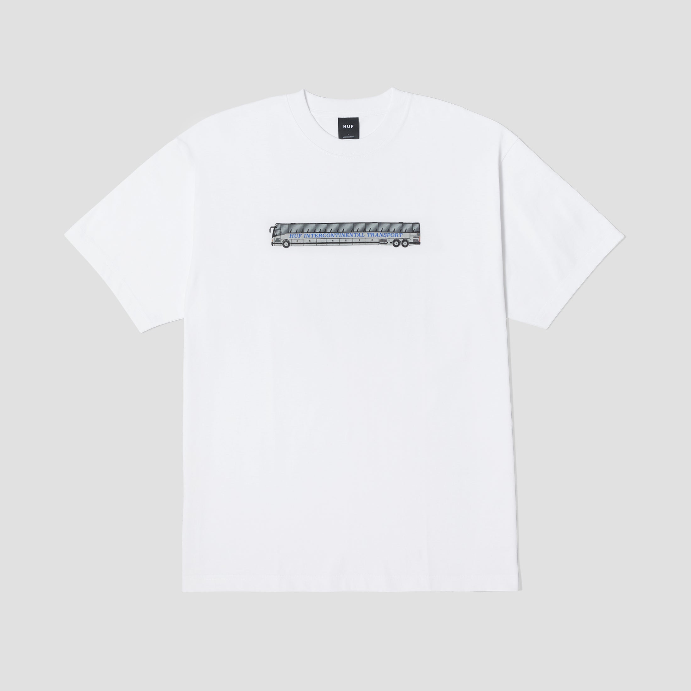 HUF Transport Shortsleeve T-Shirt White