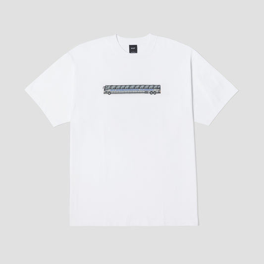 HUF Transport Shortsleeve T-Shirt White