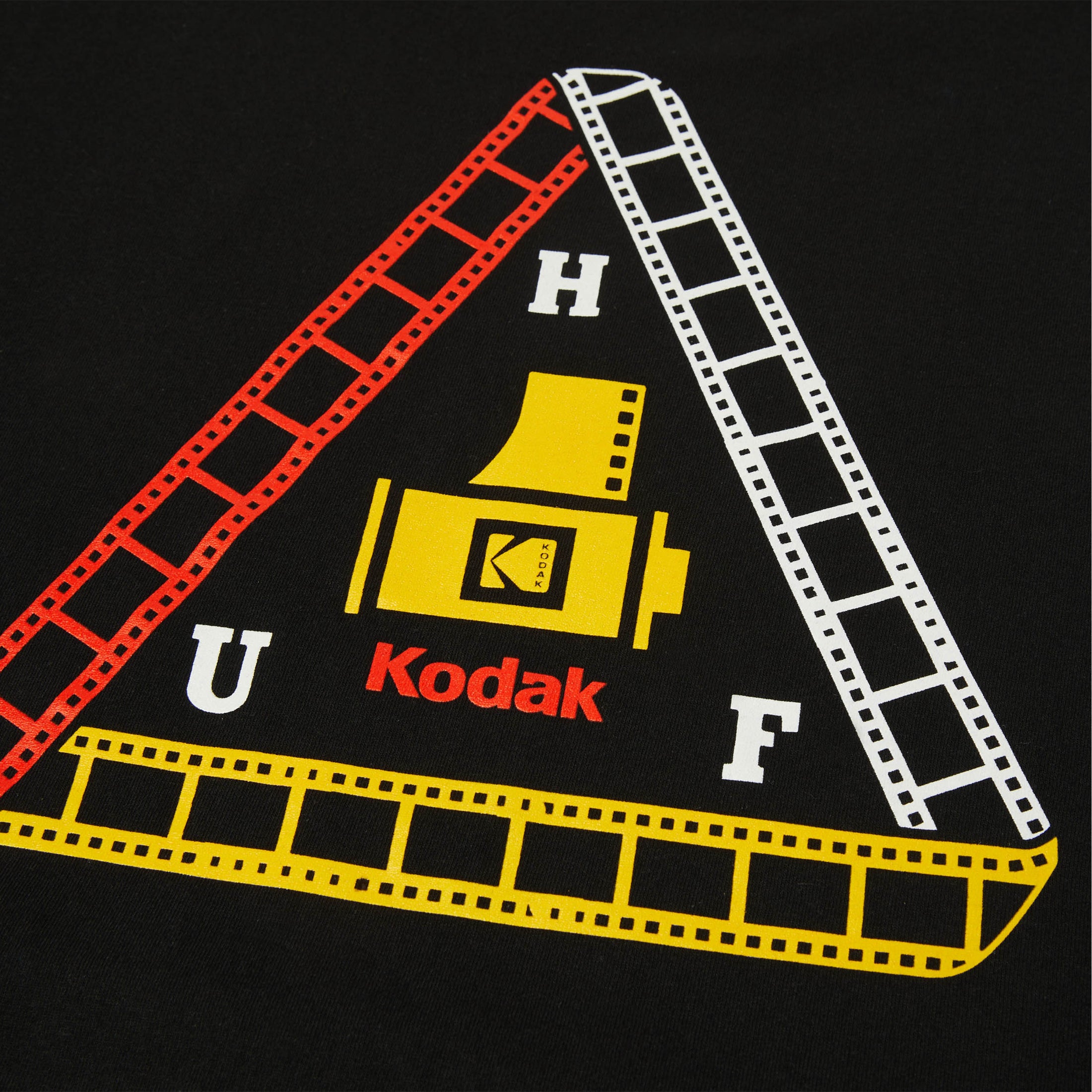 Huf x Kodak Triple Film Shortsleeve T-Shirt Black