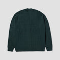 Load image into Gallery viewer, HUF TT Jacquard Cardigan Hunter Green
