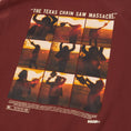 Load image into Gallery viewer, HUF x Texas Chainsaw Massacre Unparalleled Terror Crew Chocolate
