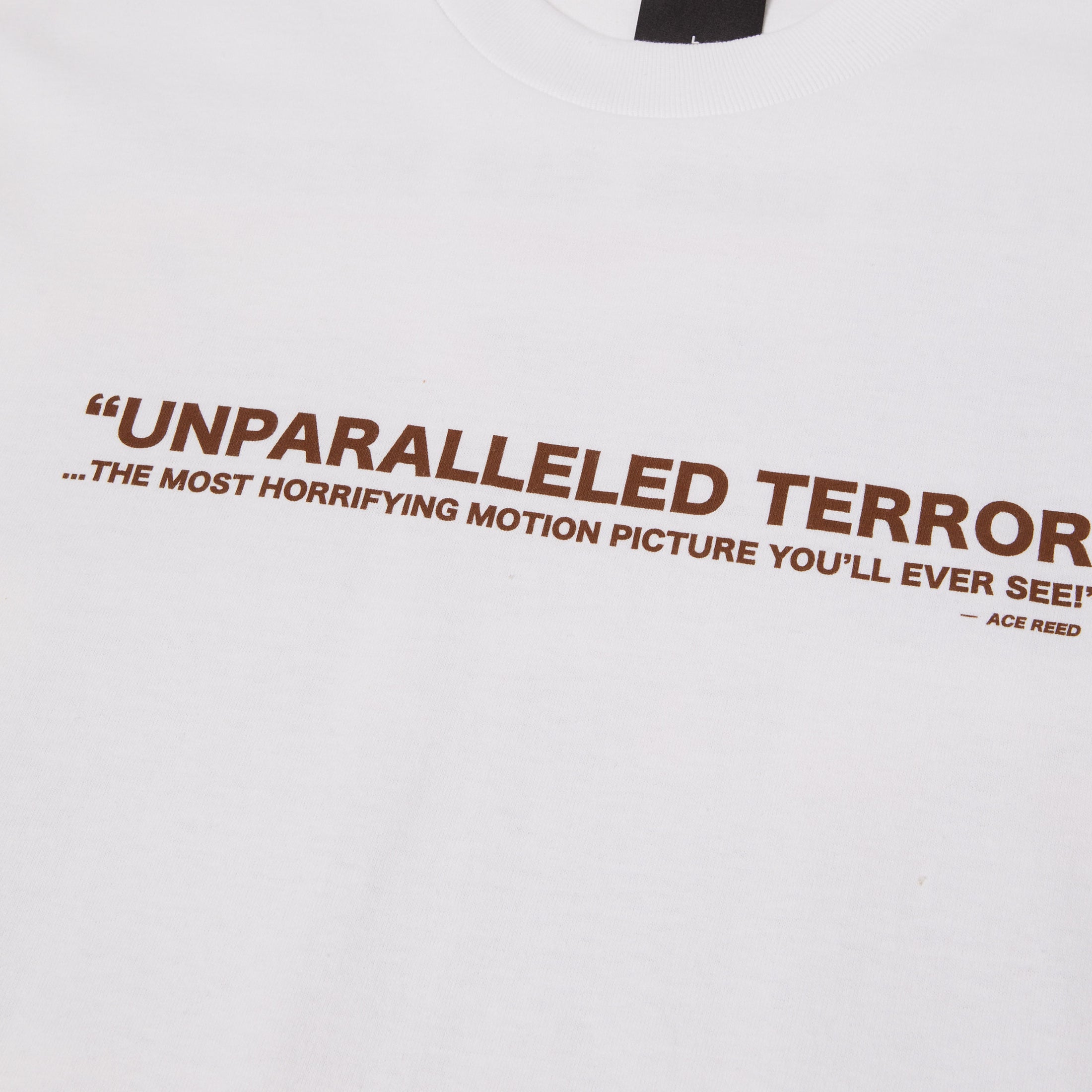 HUF x Texas Chainsaw Massacre Unparalleled Terror T-Shirt White