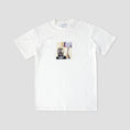 Load image into Gallery viewer, Skateboard Cafe Urban Shapeshifting Reptilian T-Shirt White
