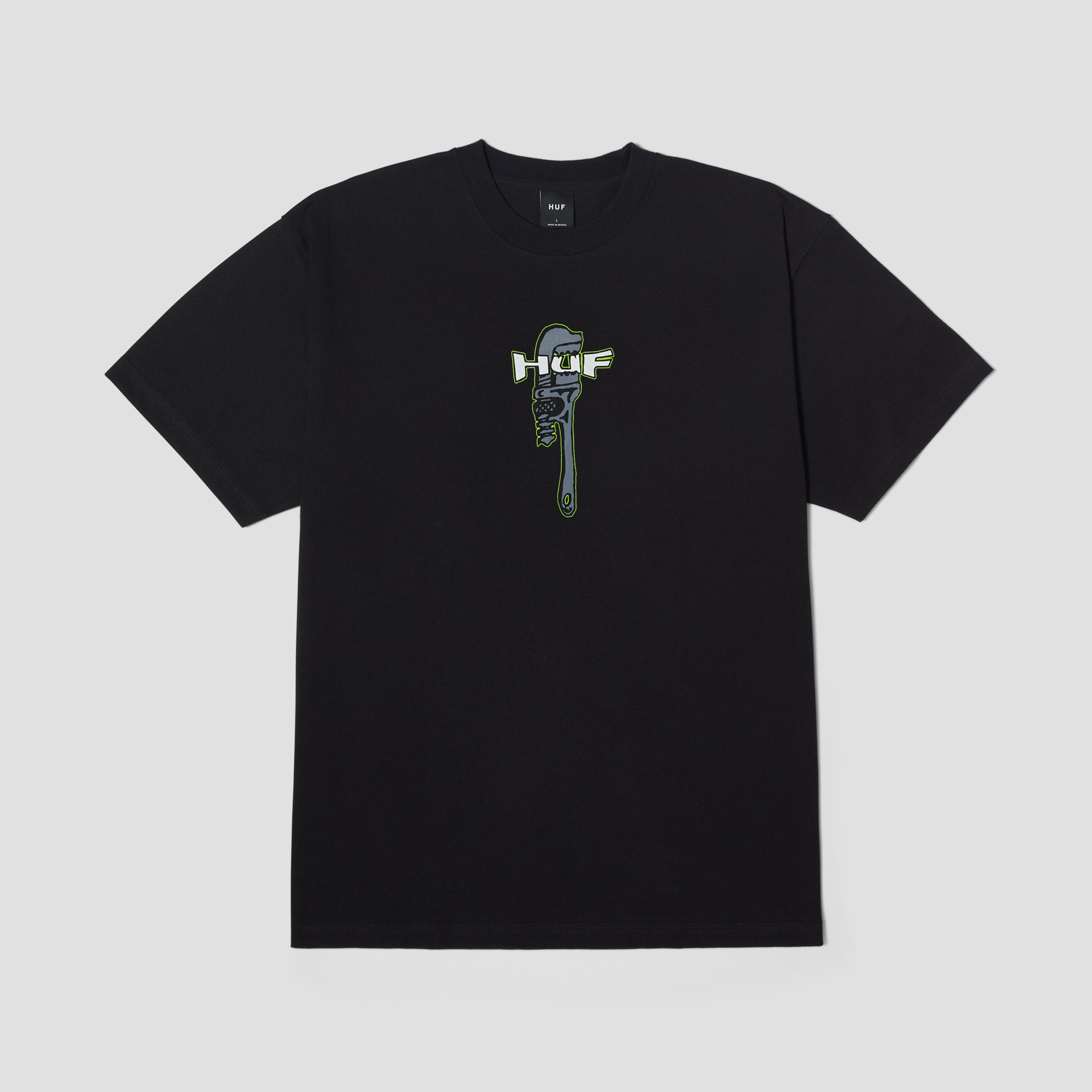 HUF Vise Shortsleeve T-Shirt Black