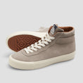 Load image into Gallery viewer, Last Resort AB VM001 HI Suede Skate Shoes Fog Grey / White
