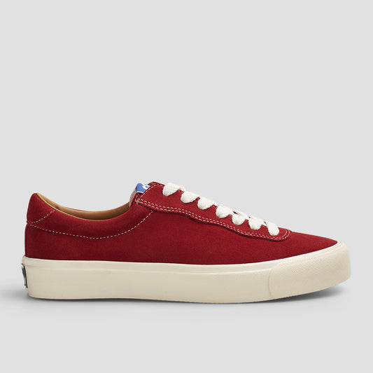 Last Resort AB VM001 Suede LO Skate Shoes Old Red / White