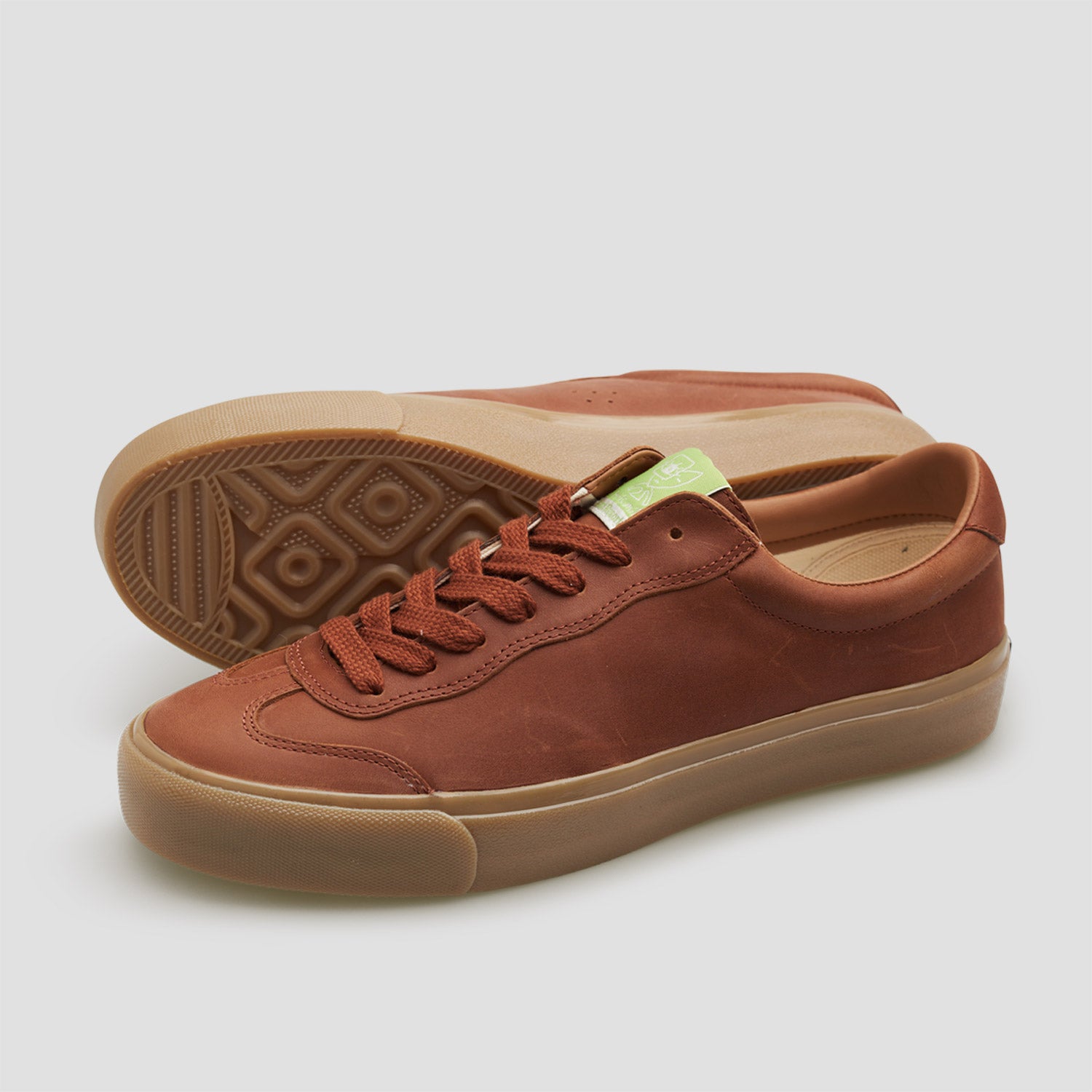 Last Resort AB VM004 Milic Leather Skate Shoes Brown / Gum