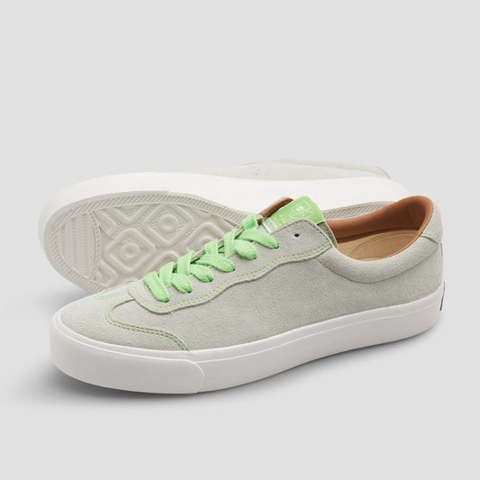 Last Resort AB VM004 Milic Suede Skate Shoes Green Tint / White