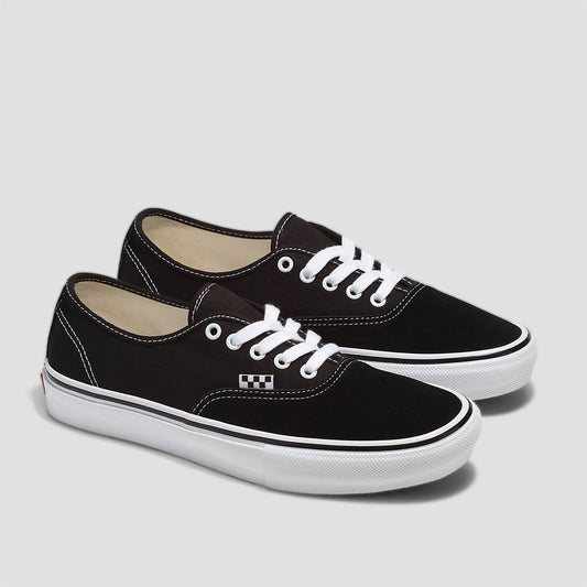 Vans Skate Authentic Shoes Black / White