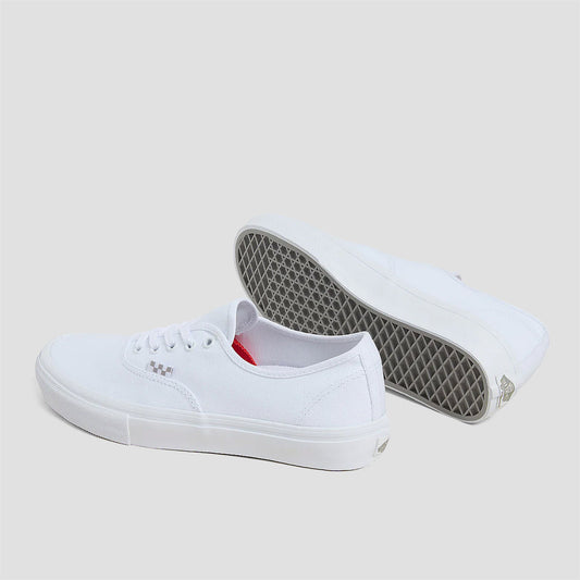 Vans Skate Authentic Skate Shoes True White