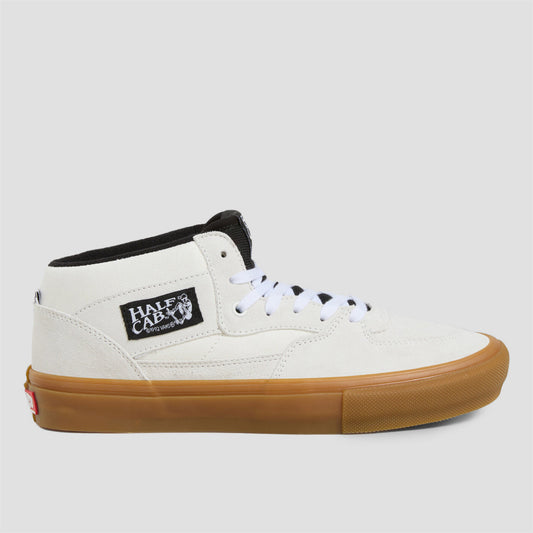 Vans Skate Half Cab Skate Shoes Antique White / Gum