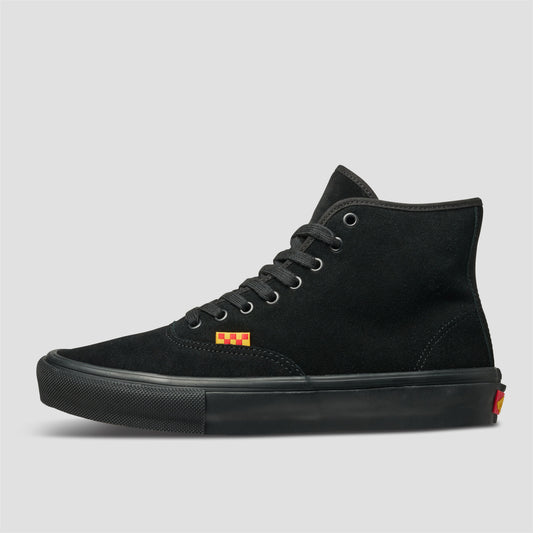 Vans Skate Authentic High Andrew Allen Skate Shoes Blackout