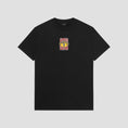 Load image into Gallery viewer, PassPort Vase Embroidery T-Shirt Black
