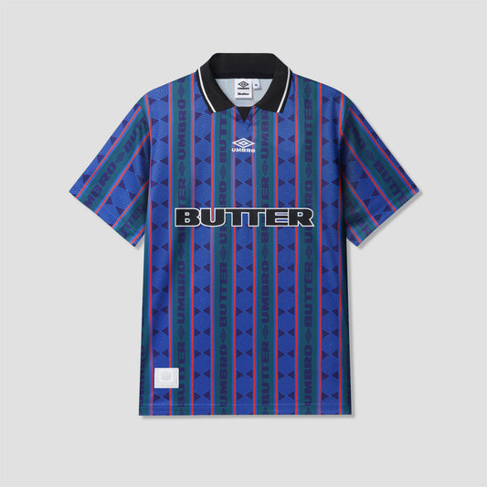 Butter Goods x Umbro Vert Jersey Forest / Cobalt