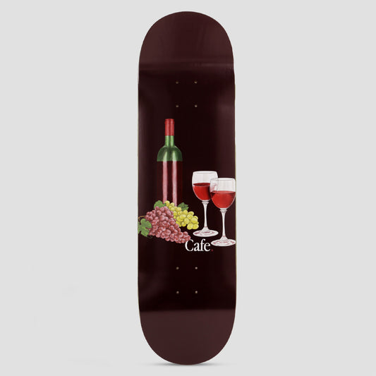 Skateboard Cafe 8.125 Vino Deck C2 Shape Burgundy